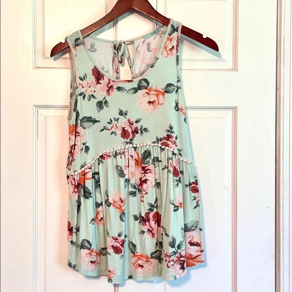 Pink Lily tank top
